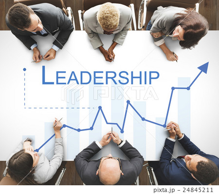 Leadership Management Skills Leader Support Concept Leadership Management Skills Leader Support Concept 24845211