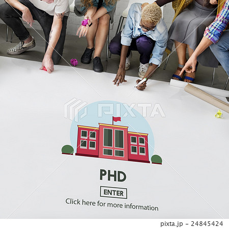 PHD Doctor of Philosophy Knowledge Education Concept 24845424