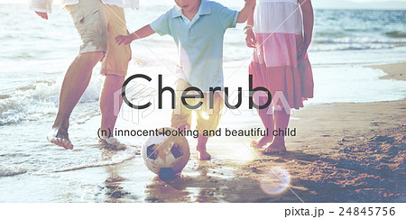 Cherub Kids Child Adolescence Young Toddler Concept 24845756