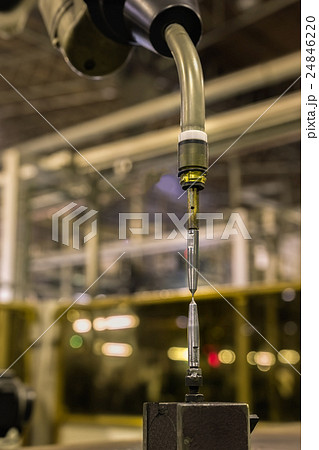 Robot welding in check position program 24846220