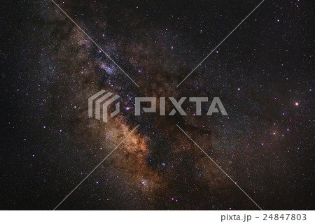 Close - up Milky way galaxy with stars and space  24847803