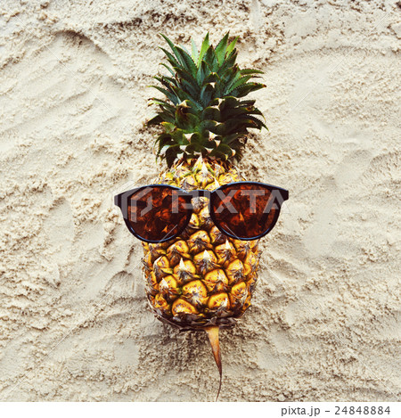 Pineapple Tropical Juice Summer Concept 24848884