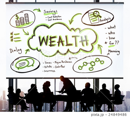 Finance Earnings Wealth Invest Asset Concept 24849486