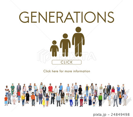 Generations Family Togetherness Relationship Concept Generations Family Togetherness Relationship Concept 24849498