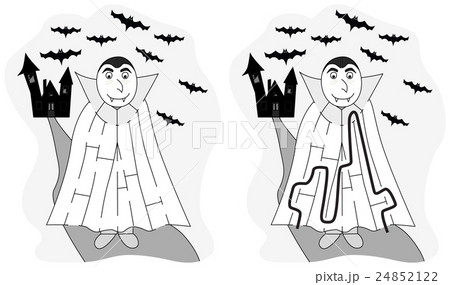 Easy vampire maze Easy vampire maze 24852122