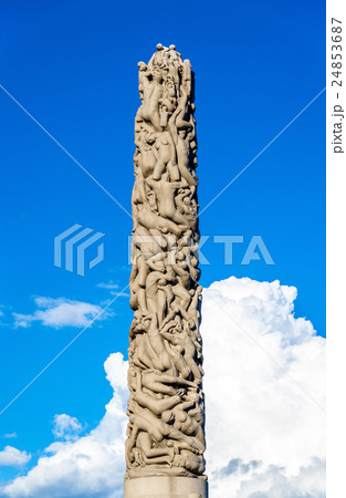 The Monolith sculpture in Frogner Park - Oslo The Monolith sculpture in Frogner Park - Oslo 24853687