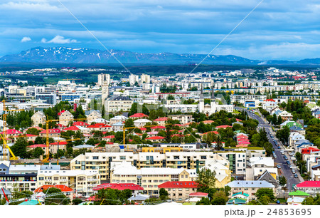 Reykjavik from top of the Hallgrimskirkja church 24853695