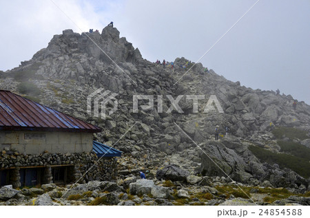 夏の室堂と立山連峰 24854588