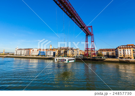 The Bizkaia suspension bridge in Portugalete Spain 24857730
