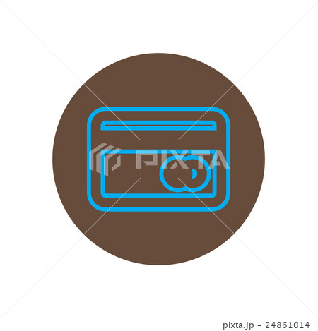 Vector icon  on the topic office  on  circle Vector icon  on the topic office  on  circle 24861014