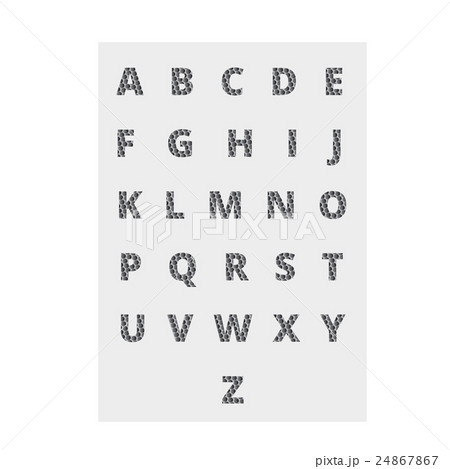 Alphabet- hand drawn letters (sign, symbols) Alphabet- hand drawn letters (sign, symbols) 24867867