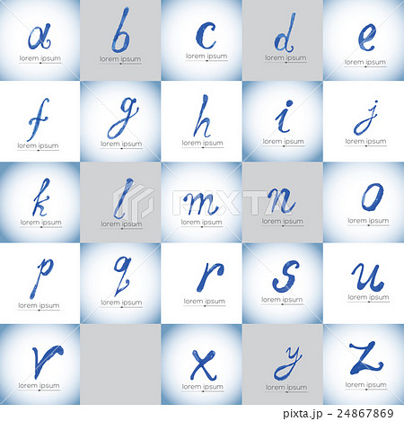 Alphabet- hand drawn letters (sign, symbols) Alphabet- hand drawn letters (sign, symbols) 24867869