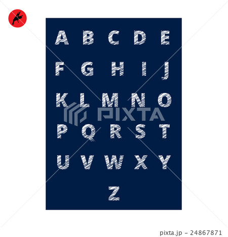 Alphabet- hand drawn letters (sign, symbols) Alphabet- hand drawn letters (sign, symbols) 24867871