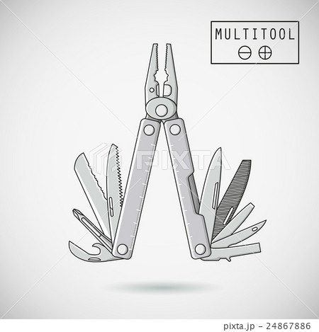 Multifunctional tool. 24867886