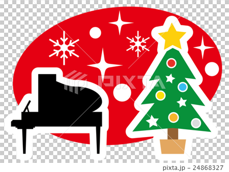 クリスマスのコンサート　ピアノ 24868327