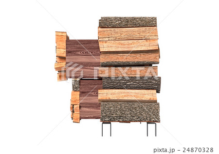 Wood cabinet furniture, side view 24870328