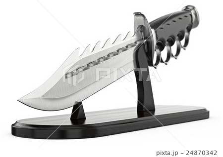 Knife dagger blade, close view 24870342