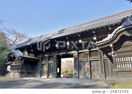 旧因州池田屋敷表門　黒門 24872343