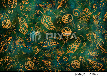 decorative background pattern with golden decorative background pattern with golden 24872536