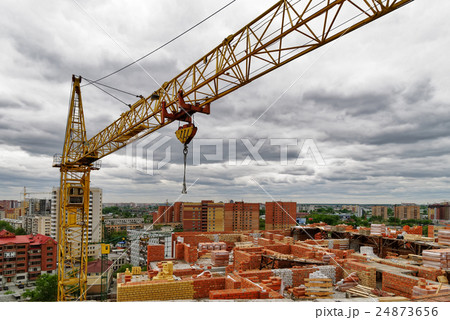Construction site at summer day Construction site at summer day 24873656