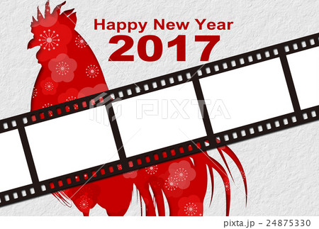 2017年酉年年賀状 24875330