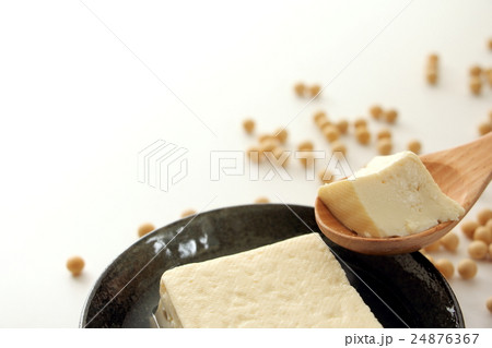 木綿豆腐と大豆 木綿豆腐と大豆 24876367