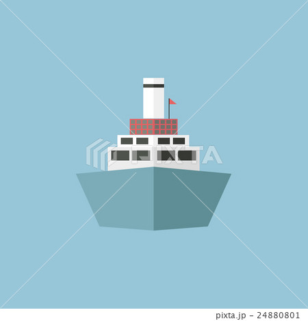 Big cruise ship on the sea or ocean 24880801