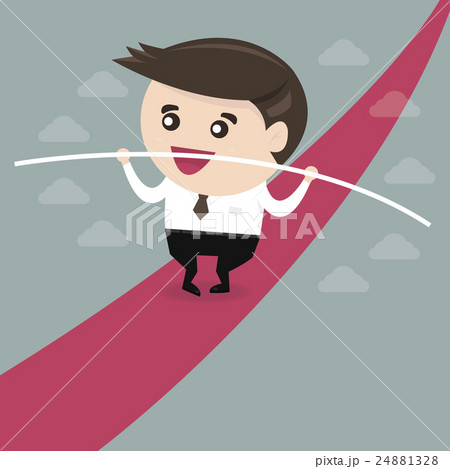Business man balancing 24881328