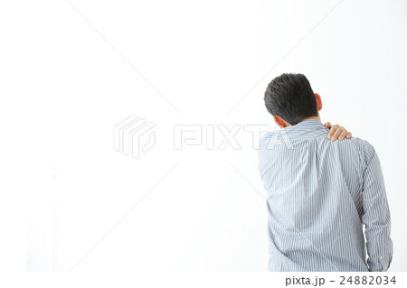 肩凝り・ミドル男性 肩凝り・ミドル男性 24882034