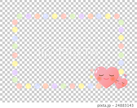 Heart Tenderness Frame Rectangle Heart Tenderness Frame Rectangle 24883143