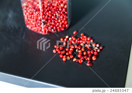 Dried red berries 24885347