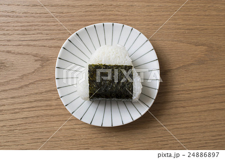 おにぎり 真俯瞰 おにぎり 真俯瞰 24886897