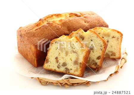 りんごと胡桃のパウンドケーキ 24887521