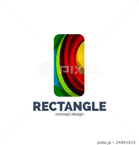 Vector rectangle logo 24891015
