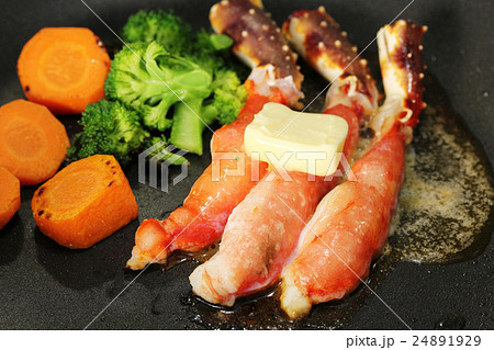 たらば蟹 バター焼き 焼き蟹 たらば蟹 バター焼き 焼き蟹 24891929