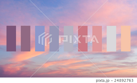 Beautiful sunset sky 24892763