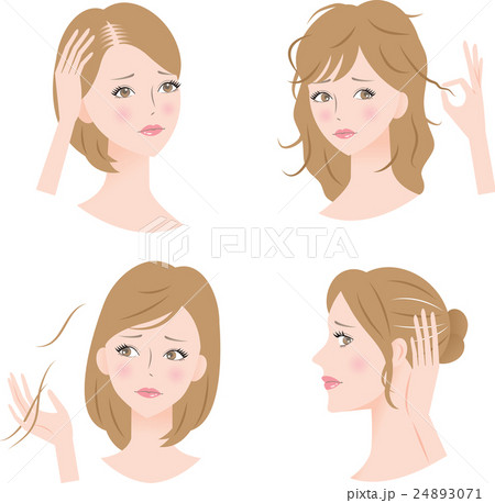 髪の悩み 24893071