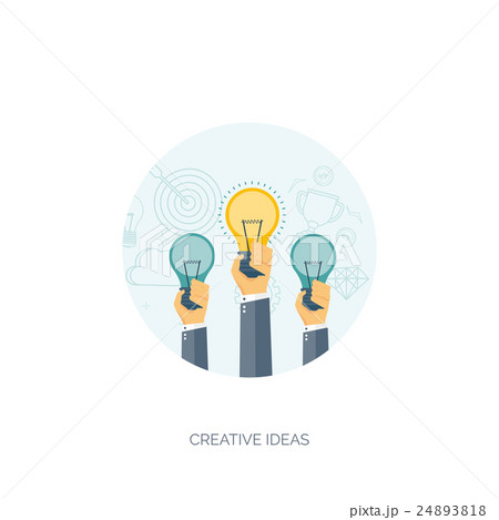 Vector illustration. Flat backgrounds set. New Vector illustration. Flat backgrounds set. New 24893818