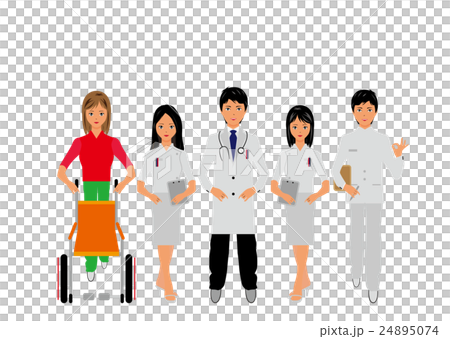 医療従事者 24895074