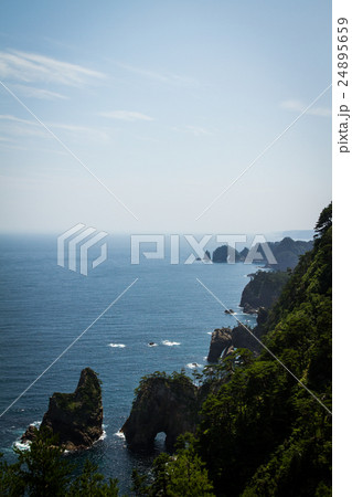 北山崎の海岸線 北山崎の海岸線 24895659