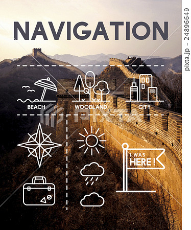 Location Mapping Journey Navigation Concept Location Mapping Journey Navigation Concept 24896649