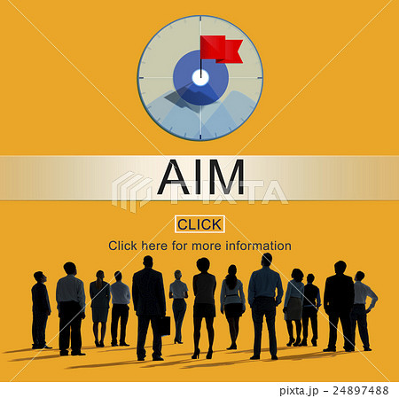 Aim Goal Inspiration Solution Strategy Target Concept 24897488