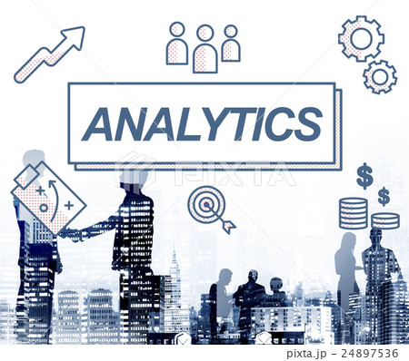 Analytics Research Information Business Graphic Concept Analytics Research Information Business Graphic Concept 24897536
