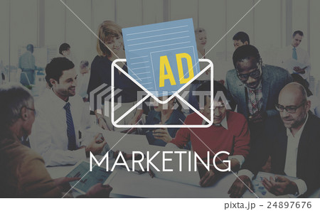 Advertisement Social Media Internet Letter Concept 24897676