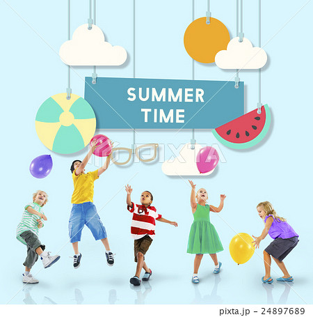 Beach Summer Time Vacation Sea & Sun Concept 24897689