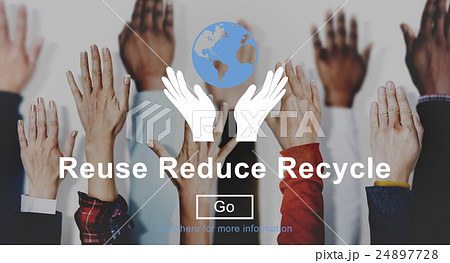 Reuse Reduce Recycle Eco Friendly Concept 24897728