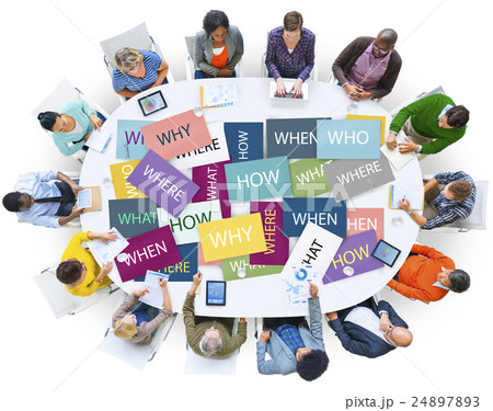 Business Team Meeting Technology Devices Concept 24897893