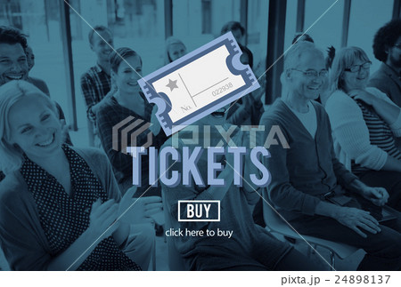 Tickets Ticket Admit Document Entry Festival Concept 24898137