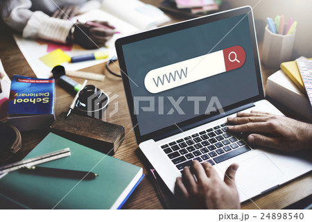 Www Search Engine Browser Find Looking Concept 24898540