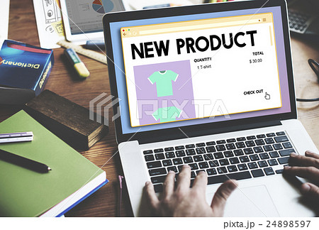 New Product Launch Promotion Marketing Services Concept New Product Launch Promotion Marketing Services Concept 24898597